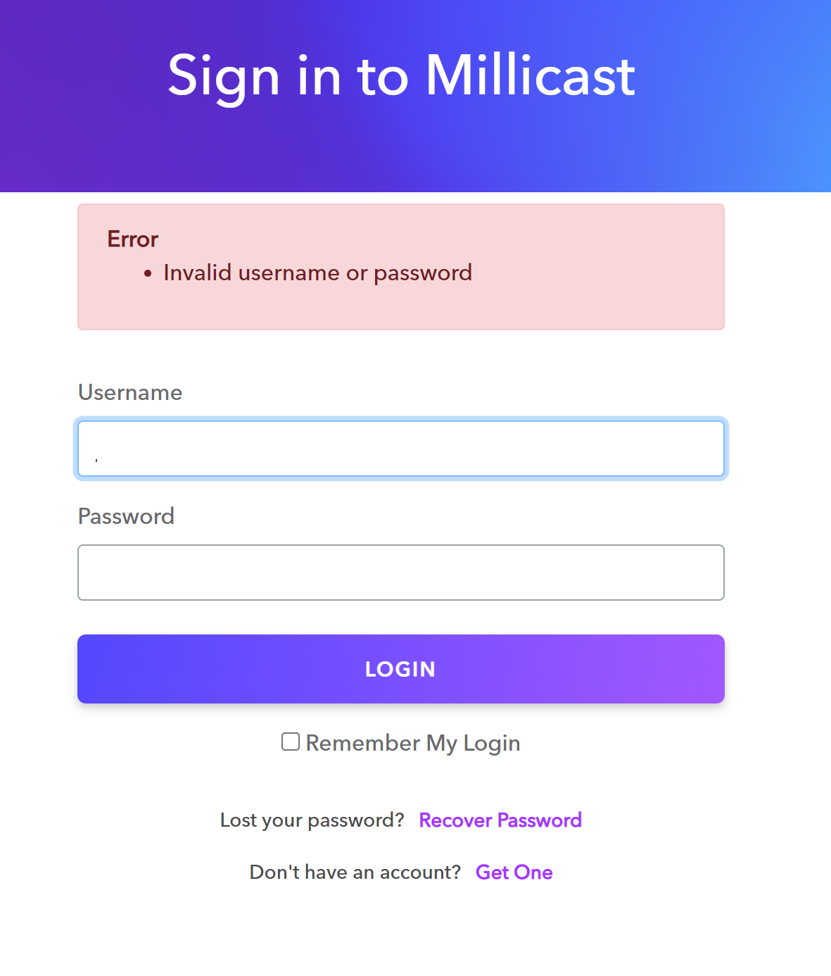 unable-to-login-invalid-username-or-password-dolby-io-support